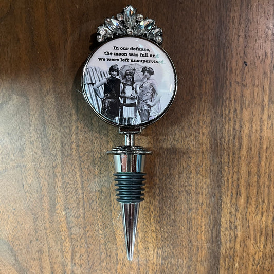 Full Moon Wine Stopper