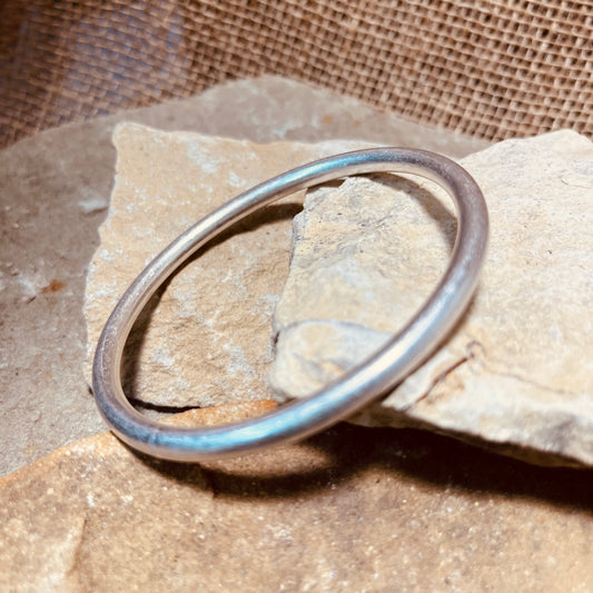 Classic Skinny Silver Bracelet
