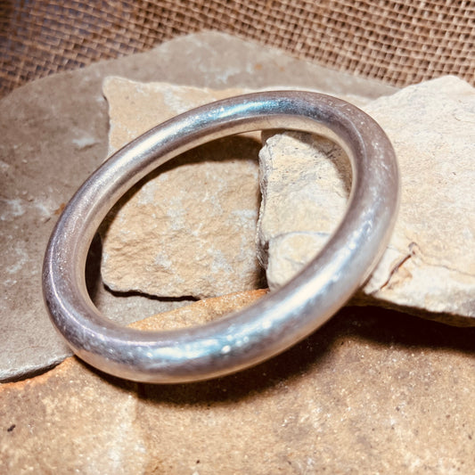 Classic Chunky Silver Bracelet
