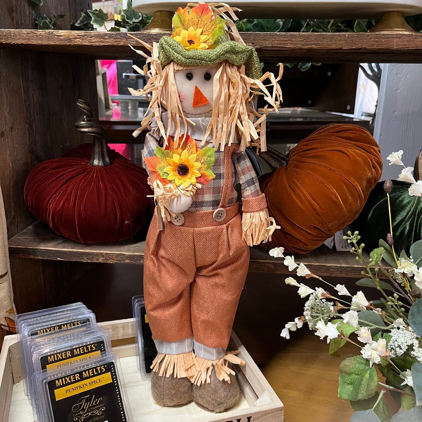 Decor Plush Scarecrow Boy or Girl