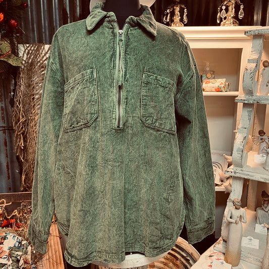 Zip Front Popover Top