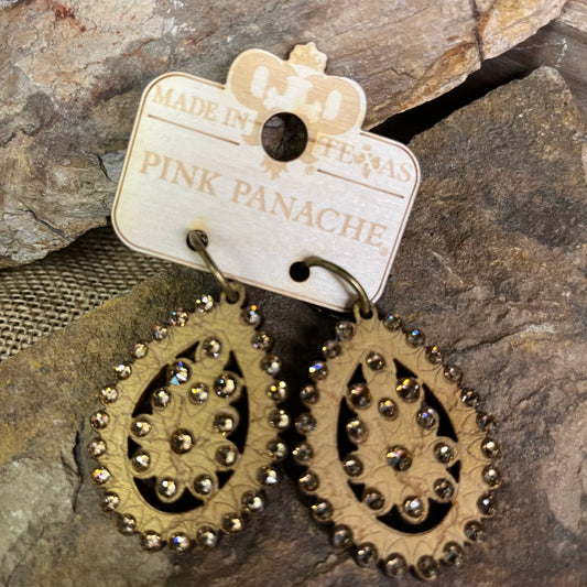 Santa Fe Teardrop Earring Austrian Crystal