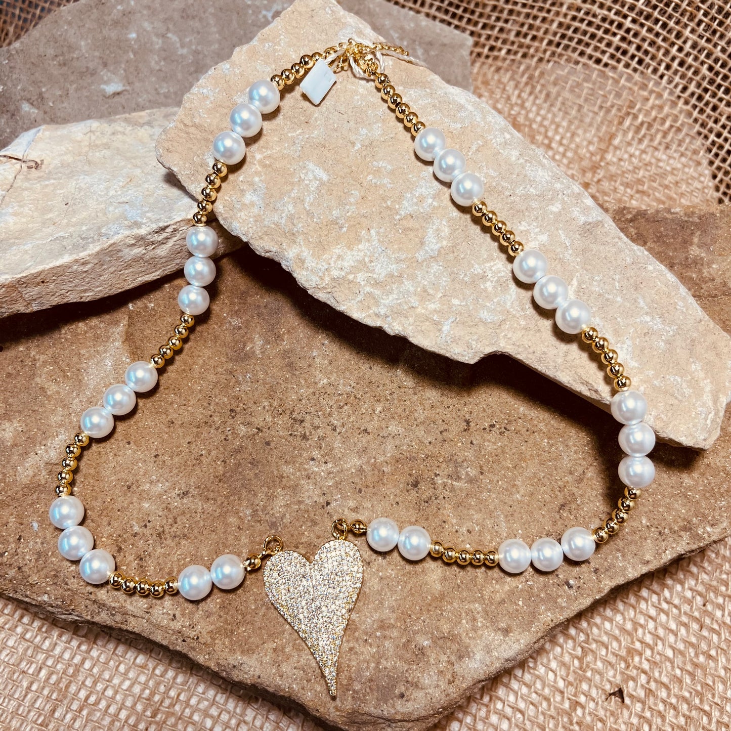 Maggie Pearl Necklace