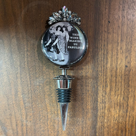Making Us Fabulous Wine Stopper