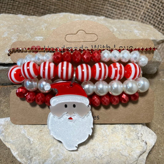 Santa Multi Stack Bracelet