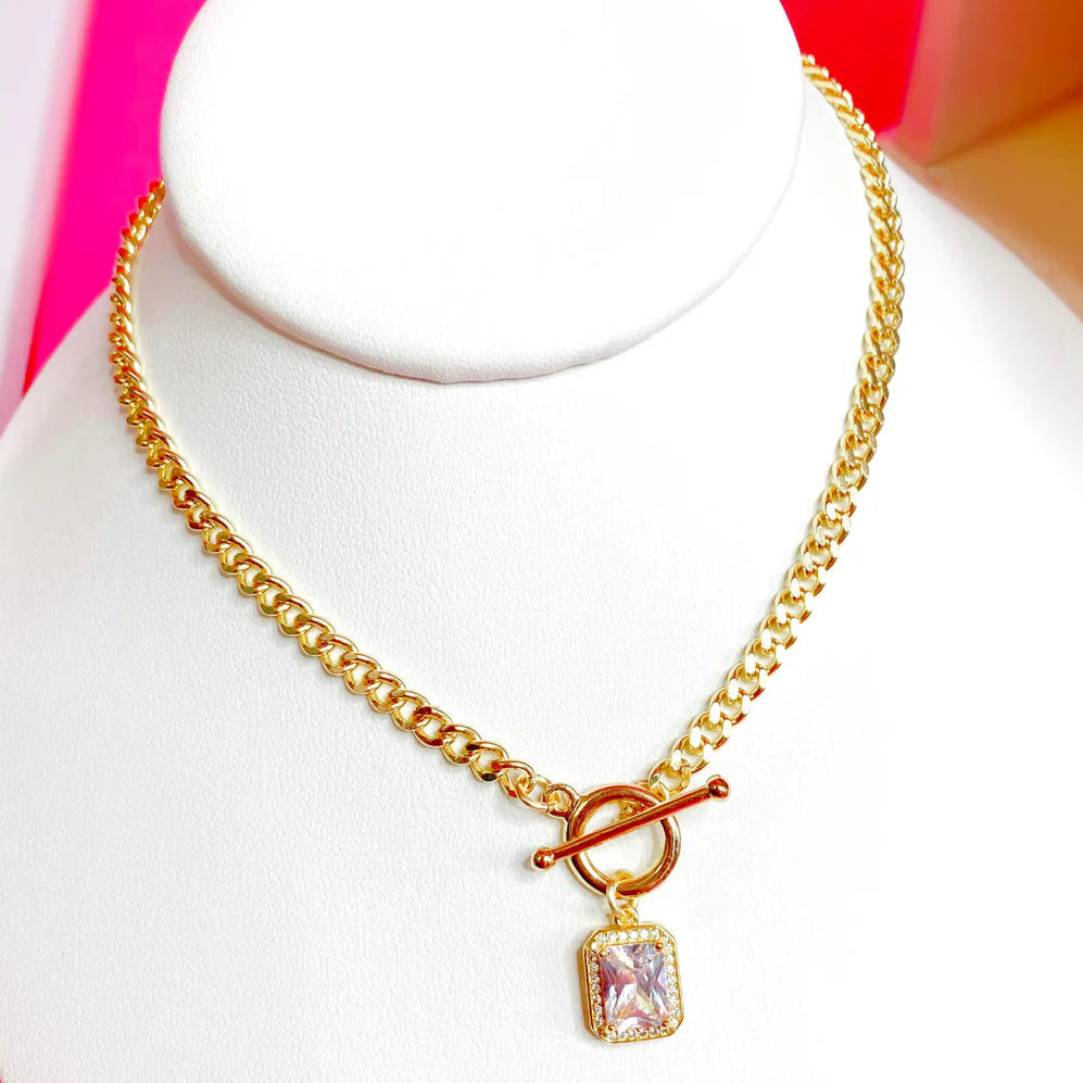 Glam Toggle Necklace