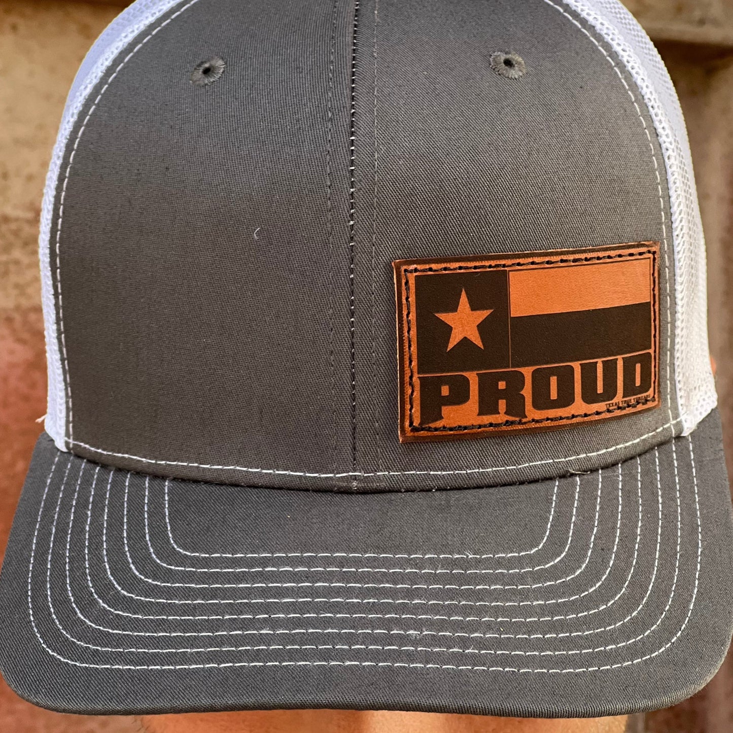 Texas Proud Leather Patch Cap