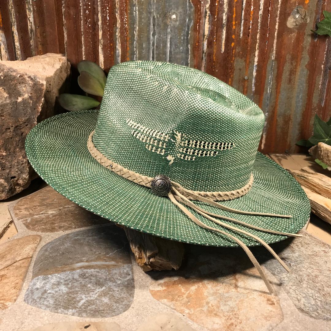 Topo Chico Jade Straw Hat