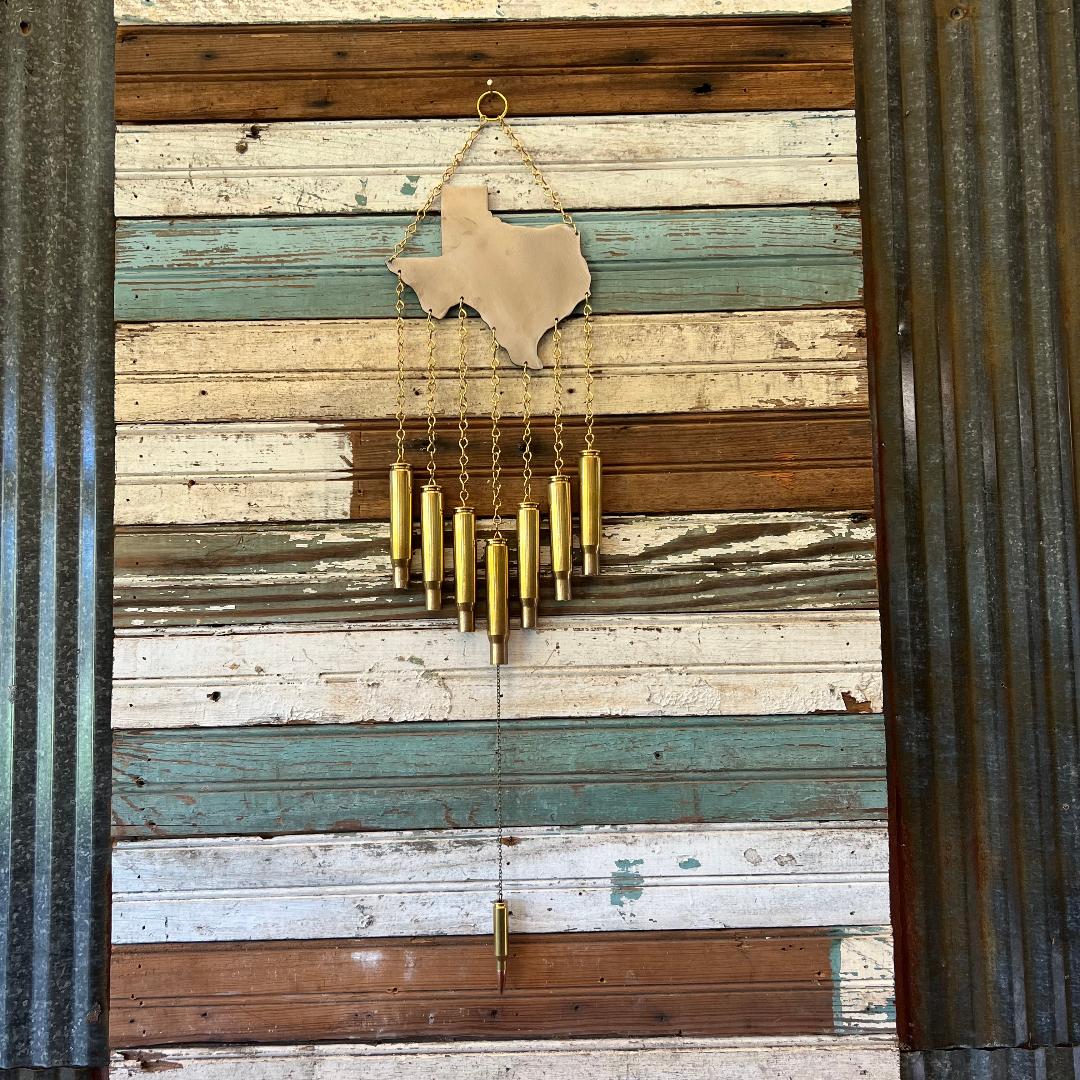 Solid Texas Bullet Windchime .50 BMG