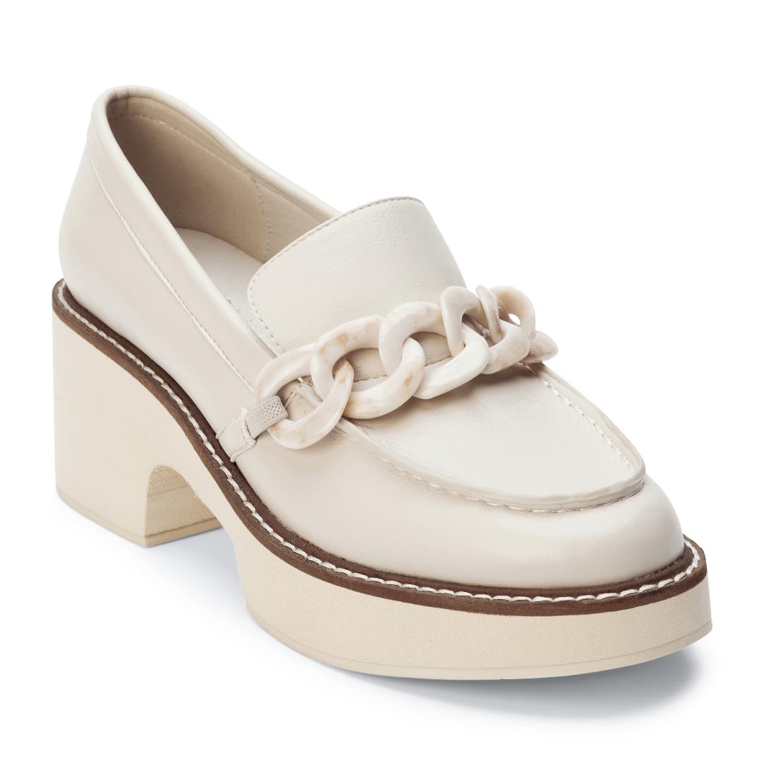 Louie Coconuts Chunky Loafer with Chain Detail