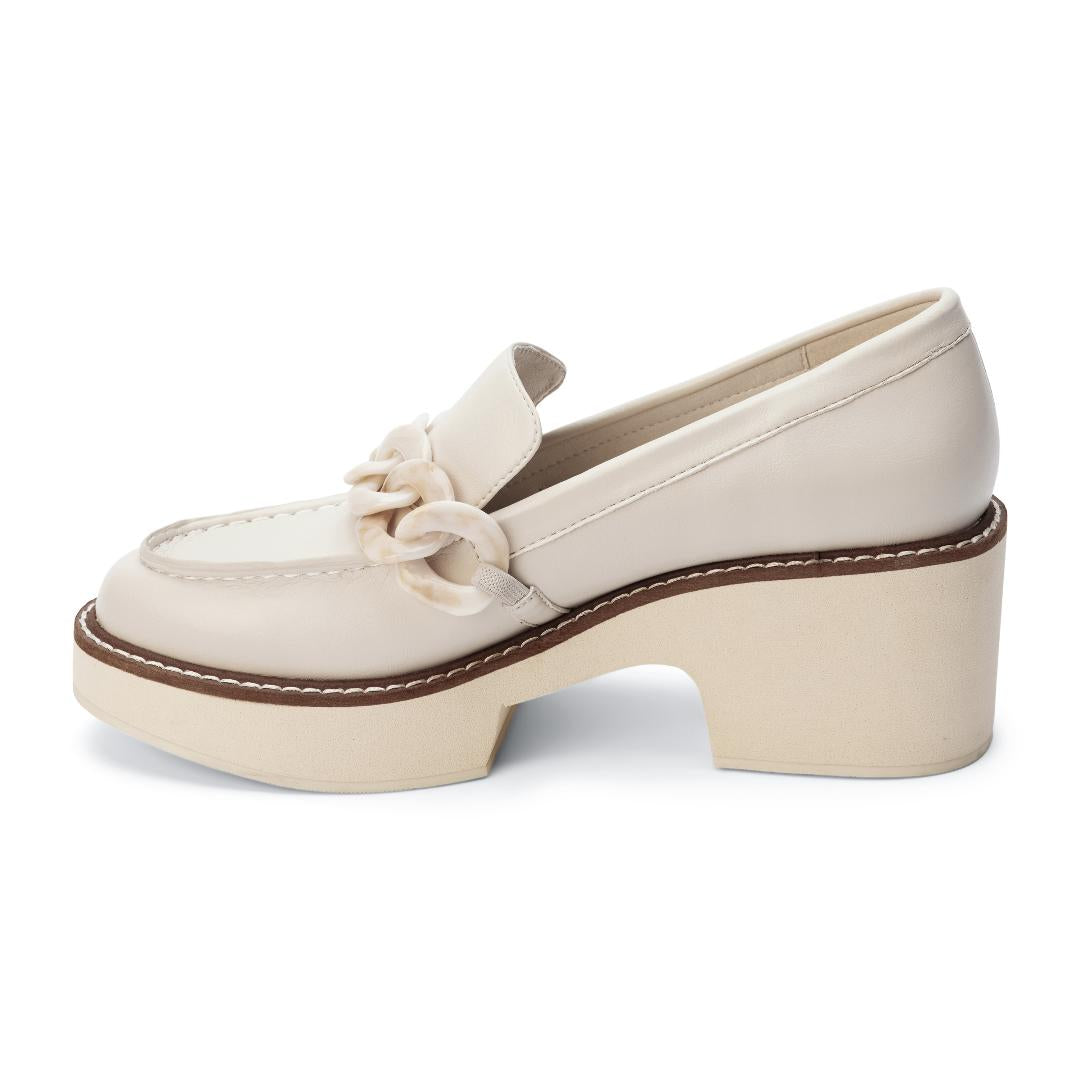 Louie Coconuts Chunky Loafer with Chain Detail