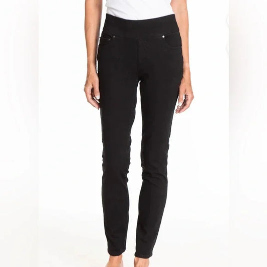 4 Way Stretch Pull on Skinny Ankle Jean
