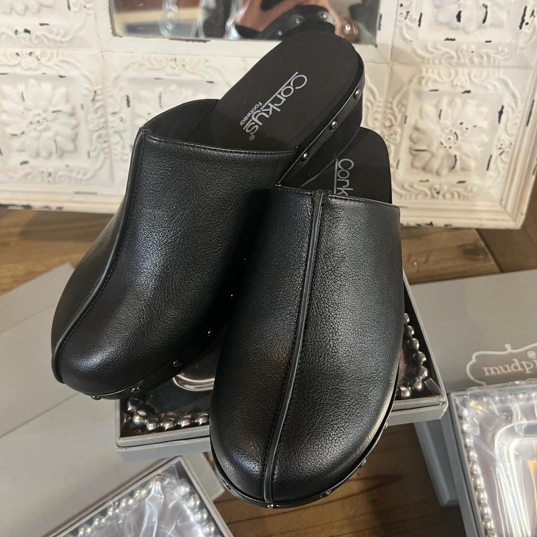 Newbie Mule Clog with Stud Detail