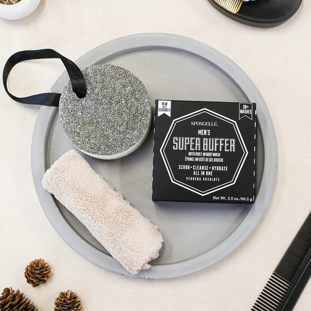 Men's Super Buffer With Body Wash