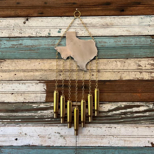 Solid Texas Bullet Windchime .50 BMG