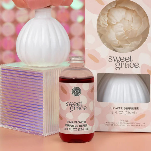 Sweet Grace Flower Diffuser Refill Pink Dye