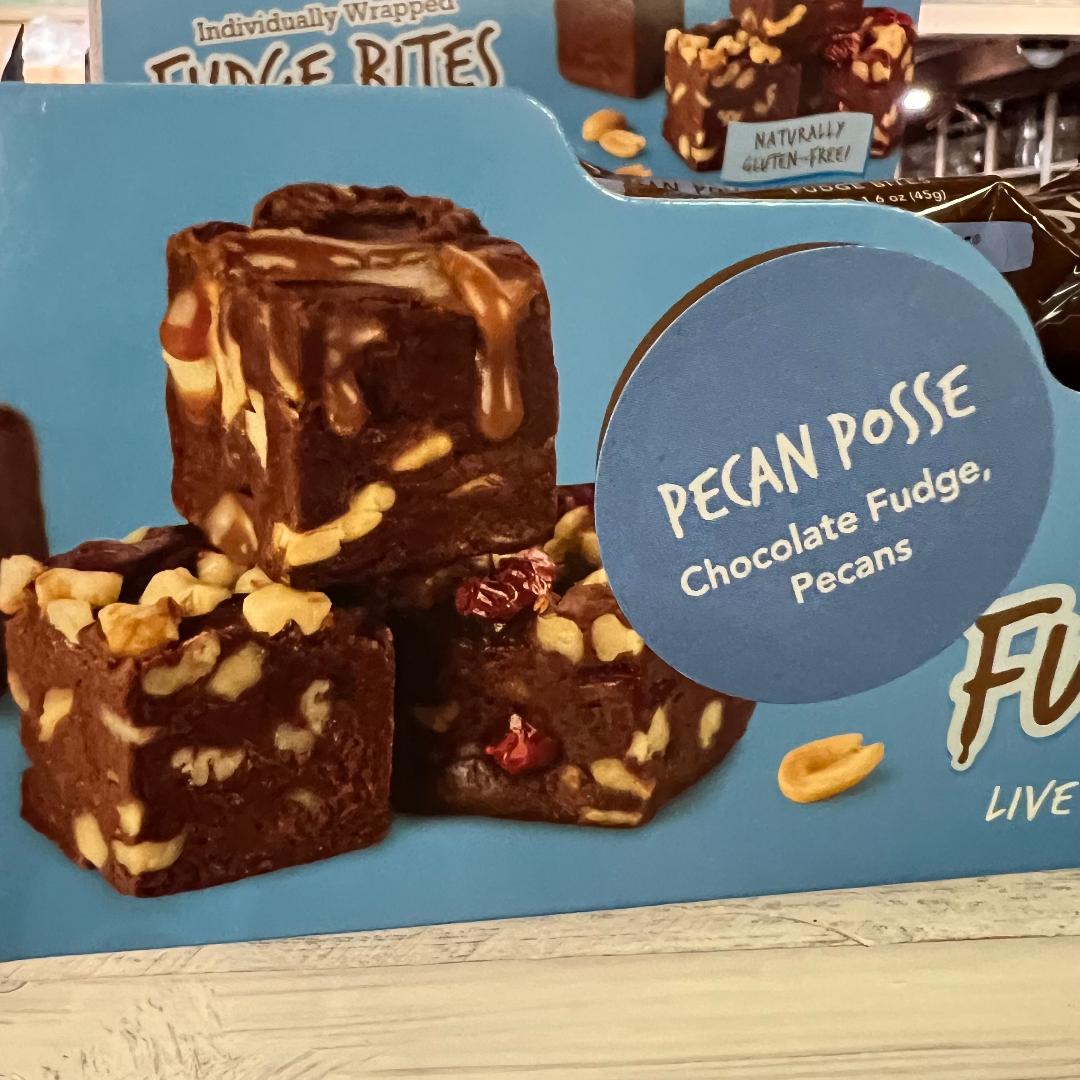 The Big Little Fudge Bites Pecan Posse   1.6oz ea.