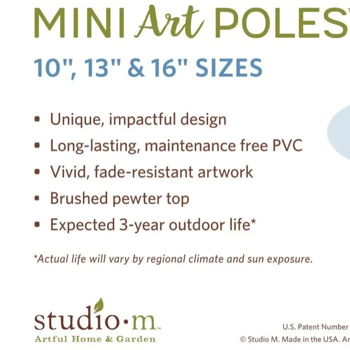 Choose Joy 16" Mini Art Pole