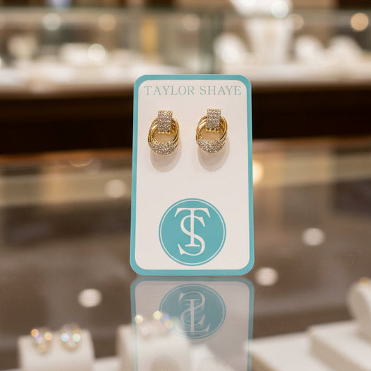 CZ Becky Mini Hoop Earrings