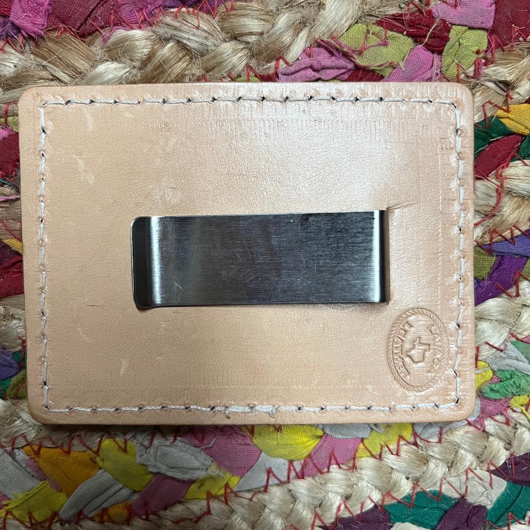 Light Brown Money Clip Wallet