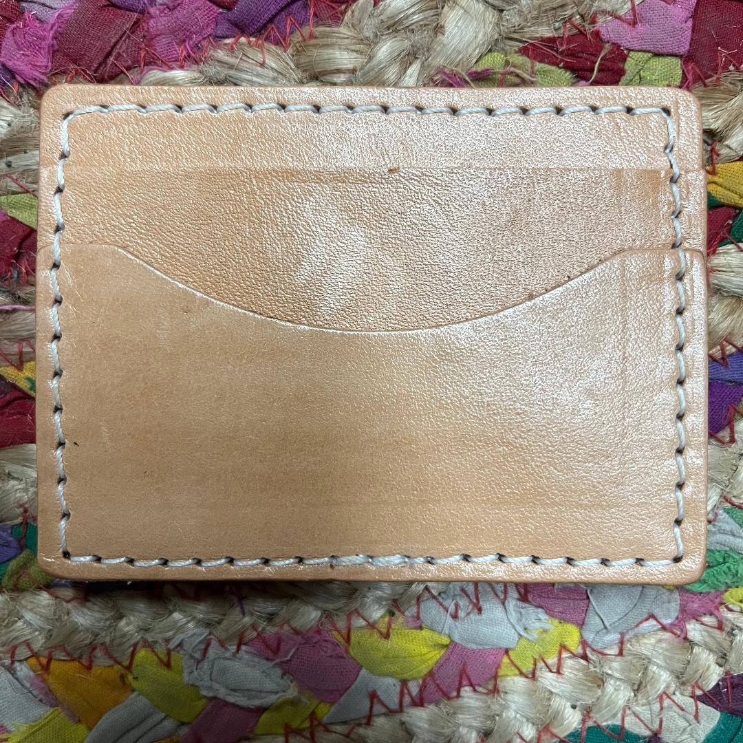 Light Brown Money Clip Wallet