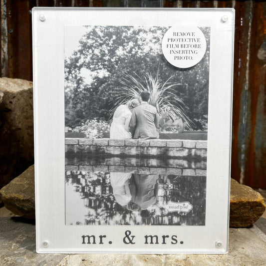 Mr. & Mrs. Acrylic Frame