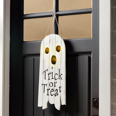 Ghost Light Up Door Hanger