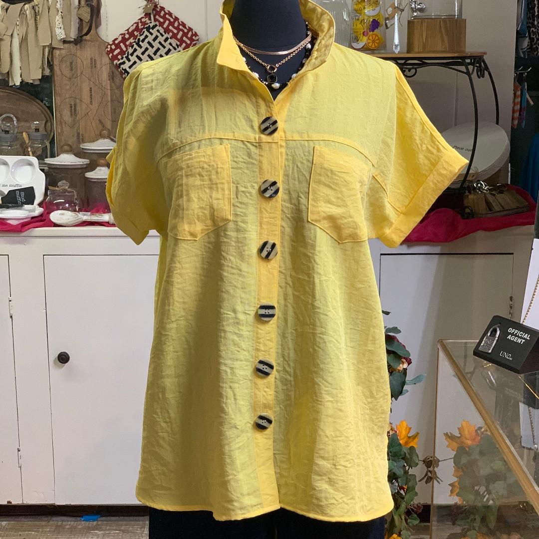 Button Front Sunshine Camp Shirt by John Mark