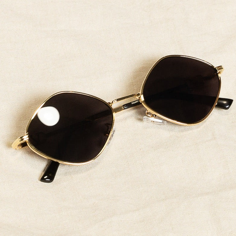 POL Black Retro Sunglasses