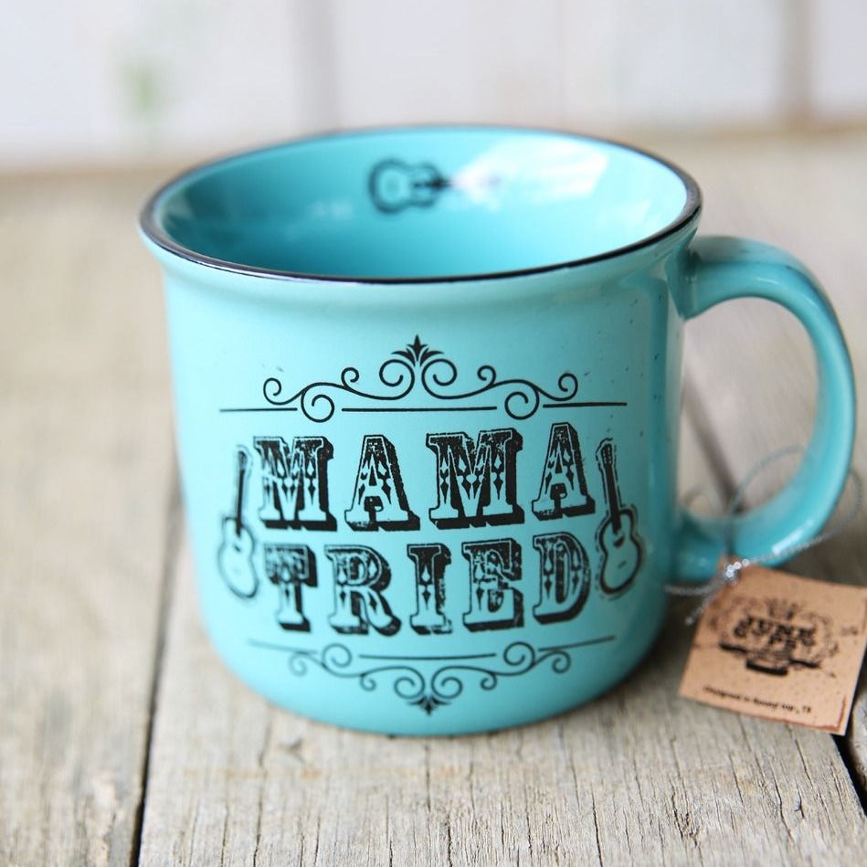 Turquoise Mama Tried Mug