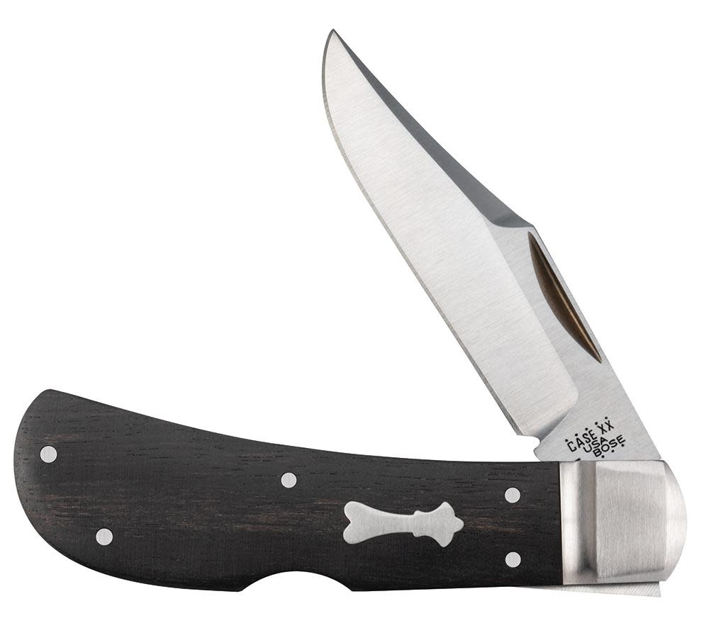 Bose 2020 Ebony Wood Smooth Lanny's Clip Knife