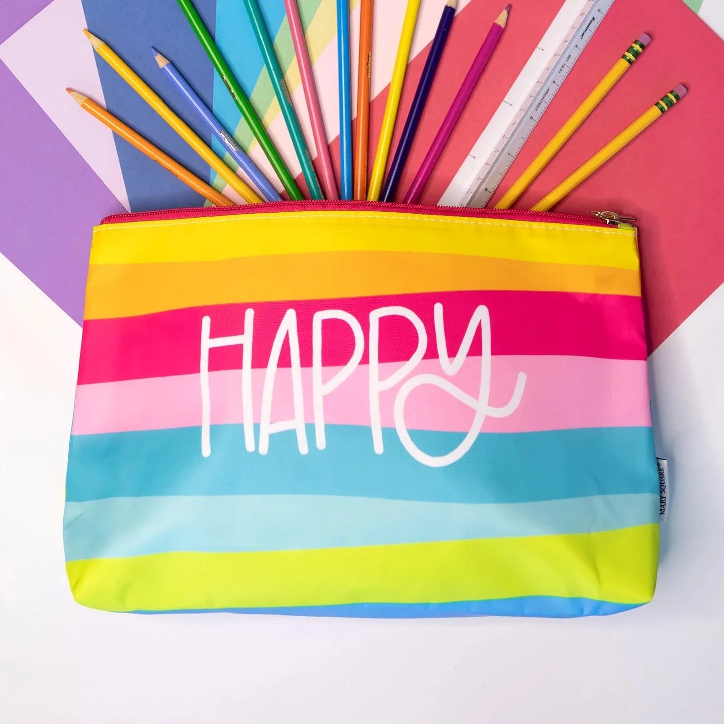 Happy Large Travel Pouch