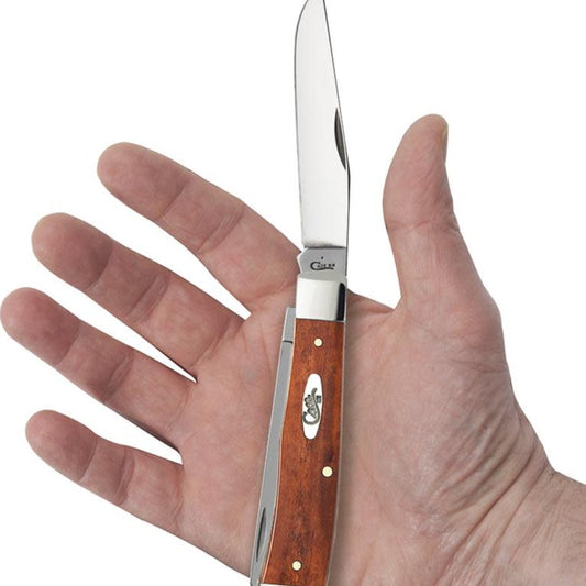 Chestnut Bone Smooth Trapper Knife
