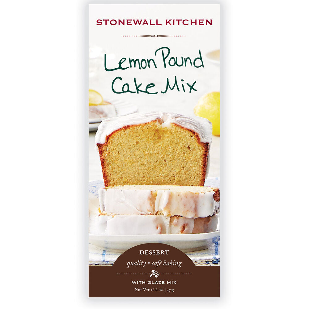 Lemon Pound Cake Mix with Glaze Mix