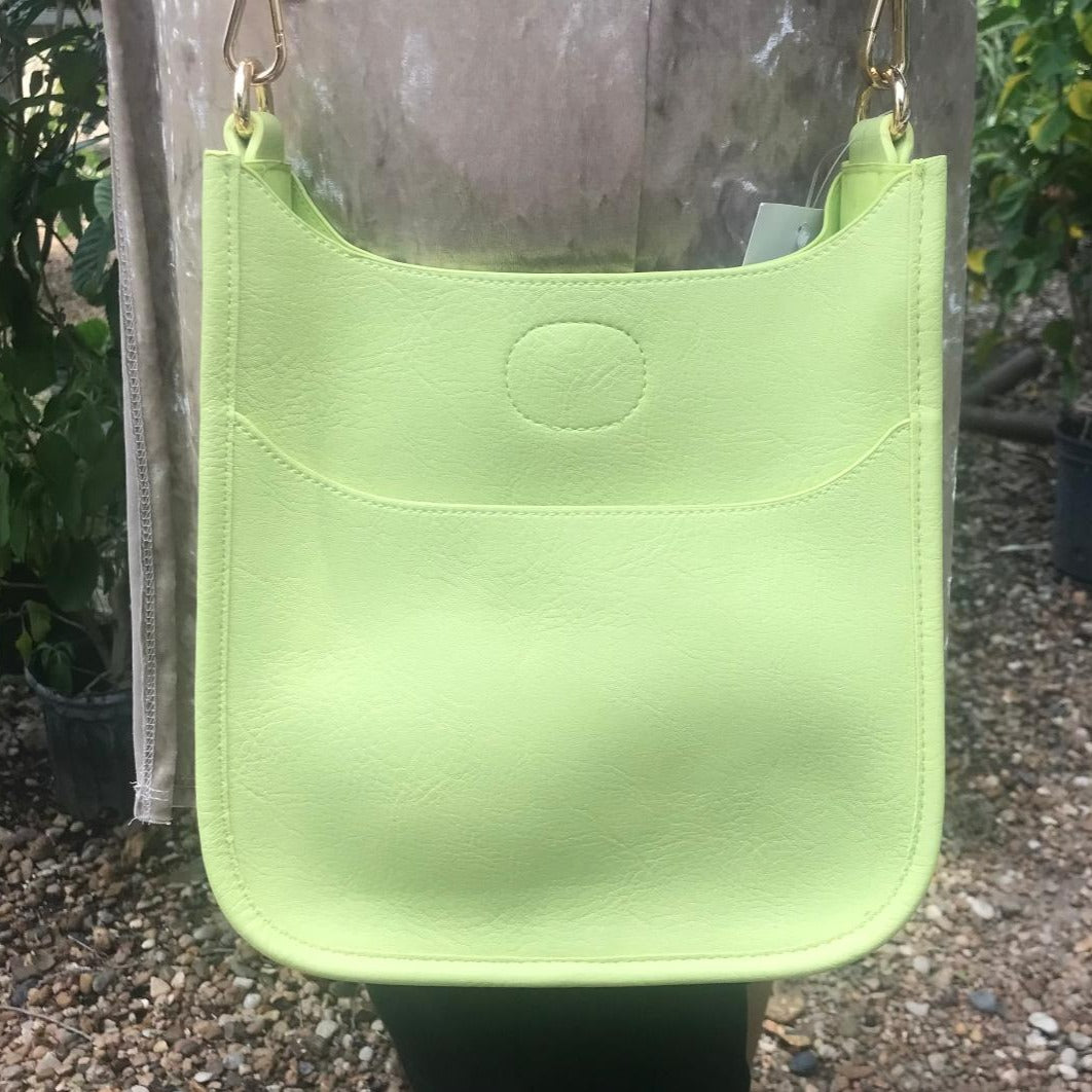Mini Lime Messenger Handbag