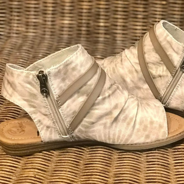 Blumoon Tie Dye Micro Wedge Sandal