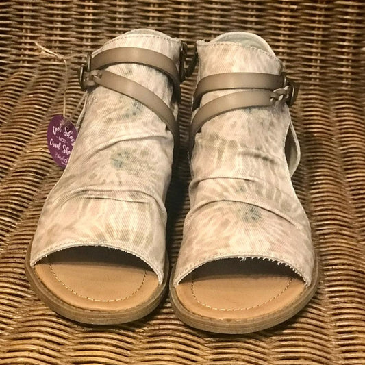 Blumoon Tie Dye Micro Wedge Sandal