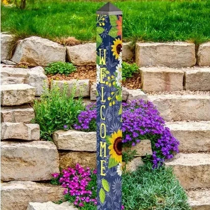 Denim Garden 60" Art Pole