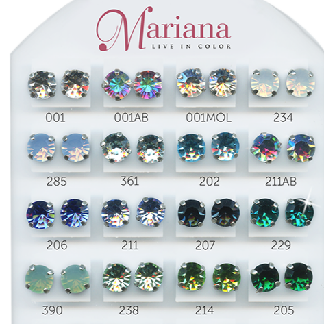 Everyday Post Stud Earrings in 36 Colors to Choose From...