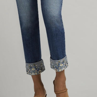 Carter Mid Rise Girlfriend Jeans