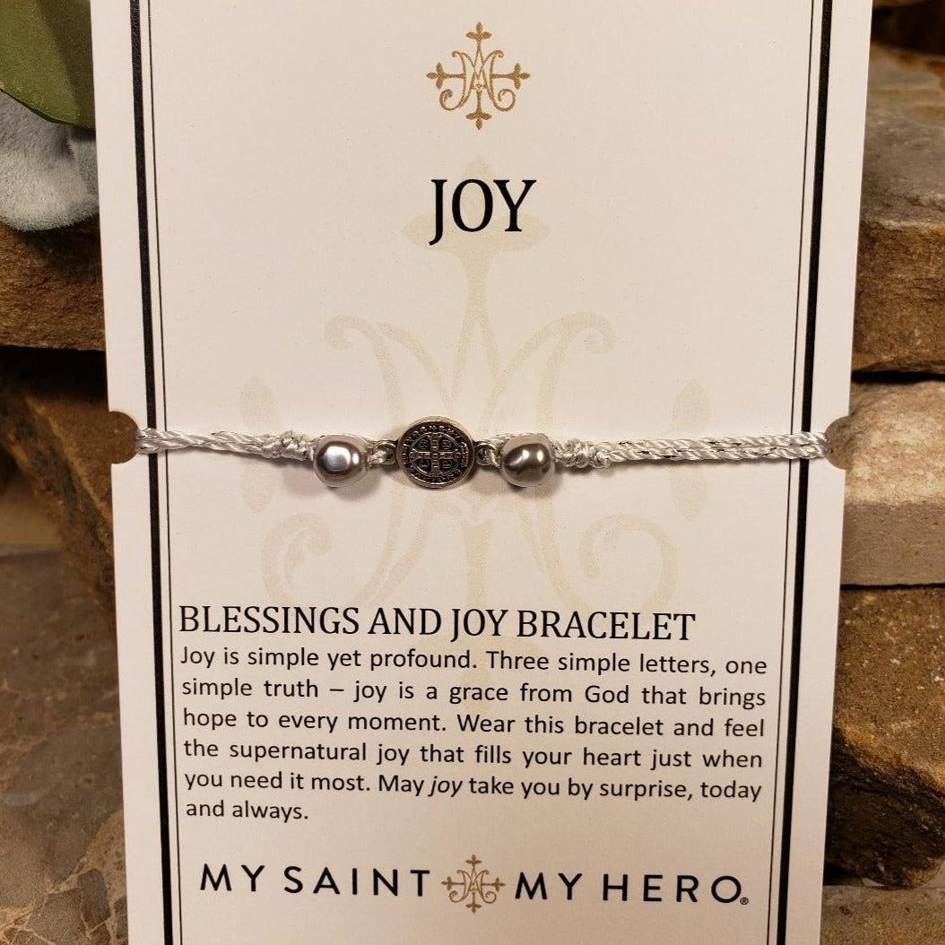 Blessings and Joy Bracelet - Metallic