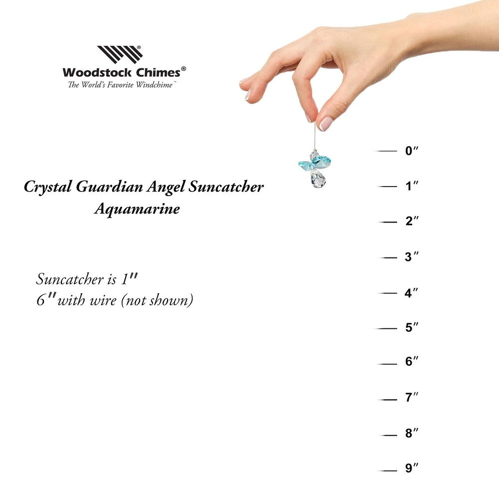 Crystal Guardian Angel - Aquamarine (March)