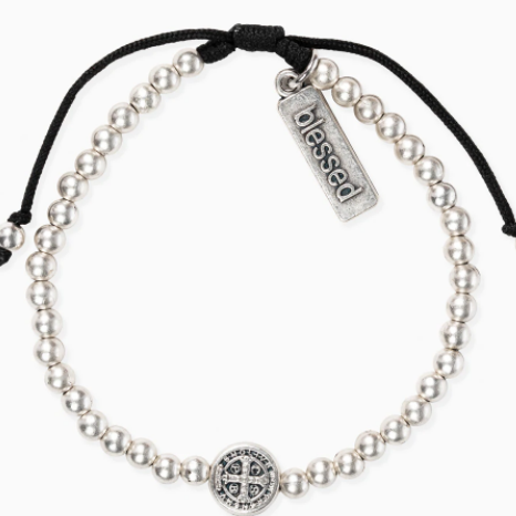 Mantra of Love Silver Benedictine Bracelet