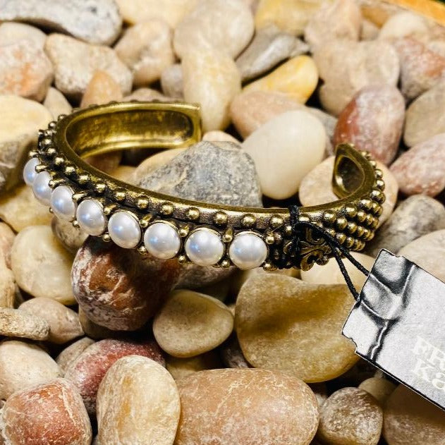 Swarovski Pearl Cuff Bracelet