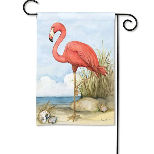 Flamingo Cove Garden Flag