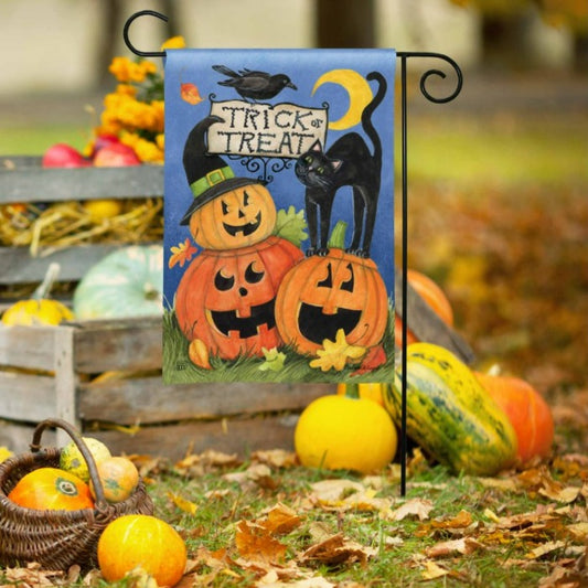 Trick or Treat Garden Flag