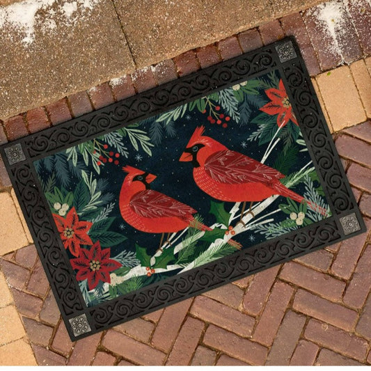 Cardinals and Berries MatMate