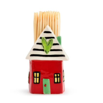 Heartful Home Holiday Toothpick Holder