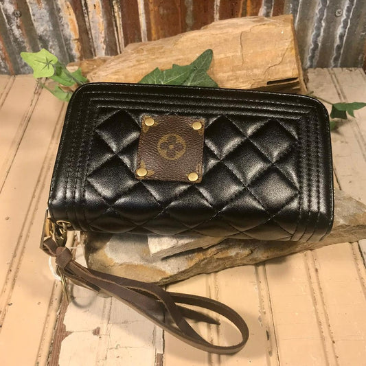 Louis Vuitton card holder card case UPCYCLED, Women's Fashion