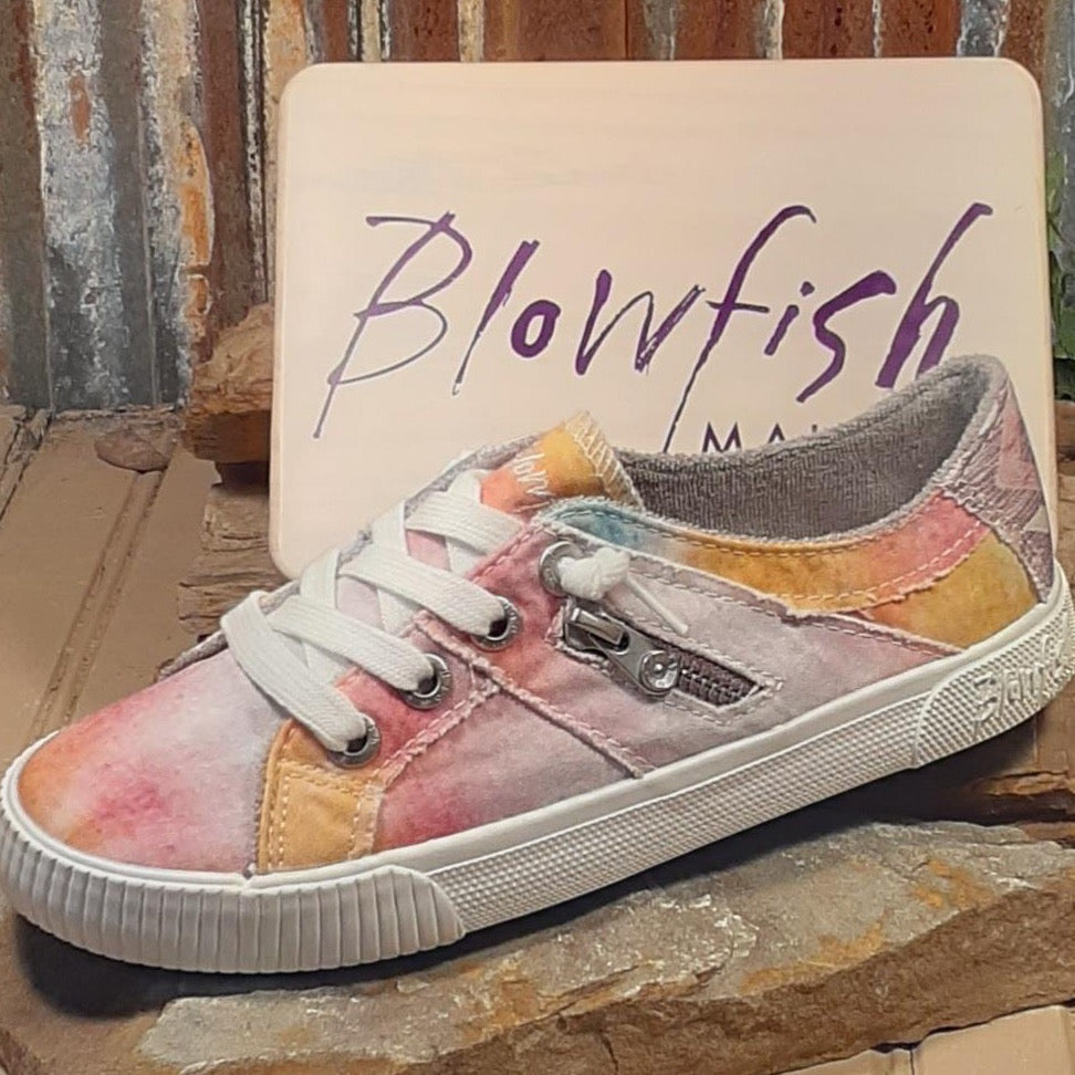 Desert Sky Fruit Canvas Slip On Sneaker